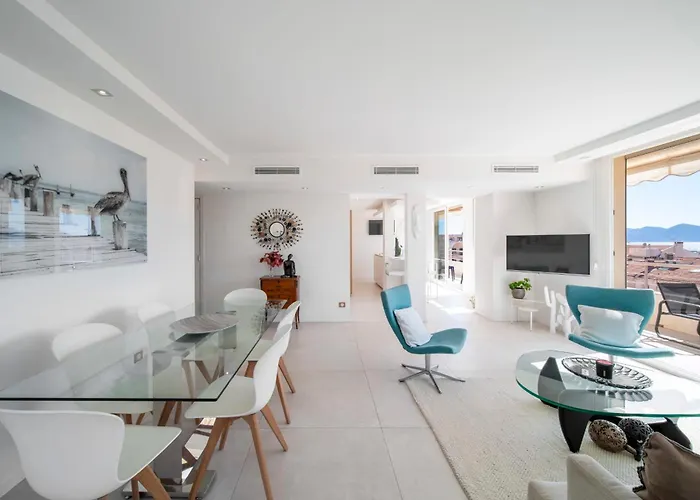 Ref 1957 - Croisette -sea View For Rent شقة كان